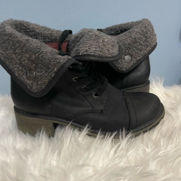 - Authentic ✨ROXY FOLD OVER COMBAT BOOTS SIZE 8 Excellent Condition - Picture 8 of 12